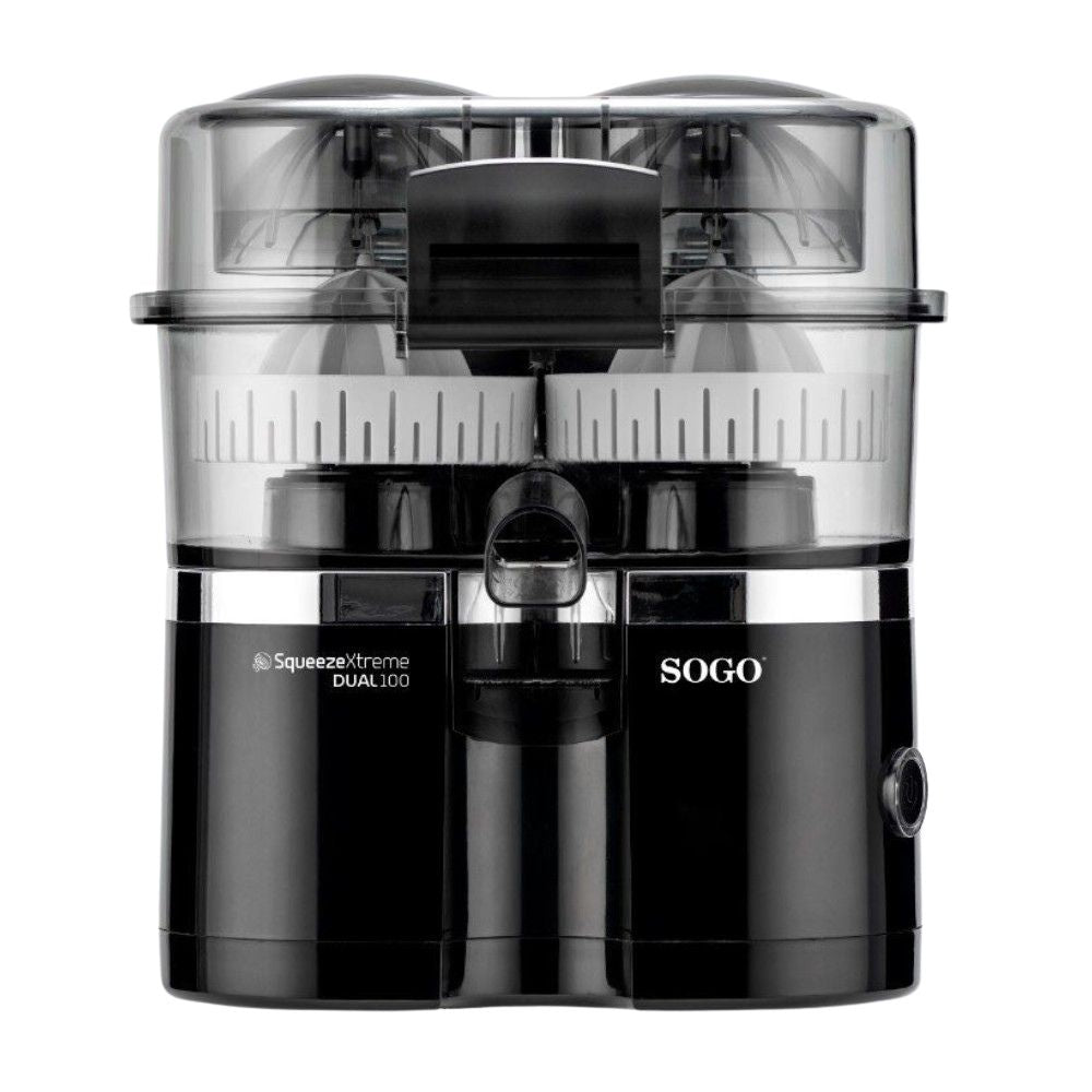 SOGO Citruspers Elektrisch XL met Automatische Lift - Sinaasappelpers / Juicer 100W - Zwart