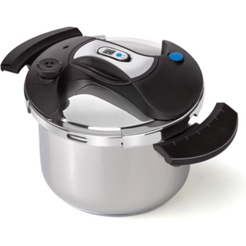 Smile Multifunctionele Snelkookpan 7 Liter - met Accessoires - Inductie - RVS
