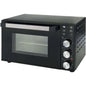 DCG Vrijstaande Elektrische Oven - 35 Liter - Timer - 6 Functies - 100 tot 230°C - Hete Lucht - 1800W - Zwart