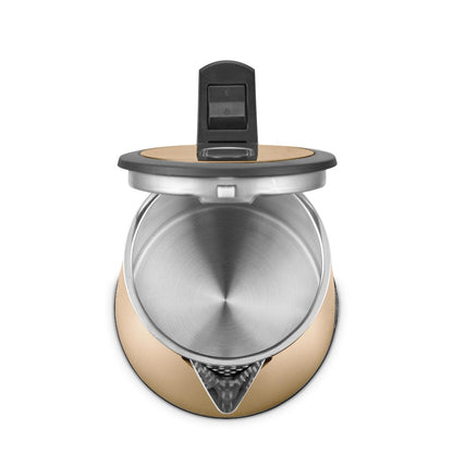 SOGO Waterkoker 1,7 liter - Dubbelwandig - RVS - Warmhoudfunctie - Droogkookbeveiliging - 1830W