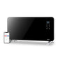 SOGO Elektrische kachel met 2 Warmtestanden - 24-uurs Timer - WIFI - 1500W - Zwart