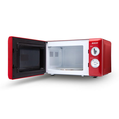 SOGO Retro Vrijstaande Magnetron - 20L - Timer - 5 Programma's - 700W