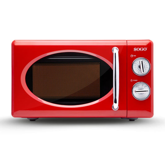 SOGO Retro Vrijstaande Magnetron - 20L - Timer - 5 Programma's - 700W