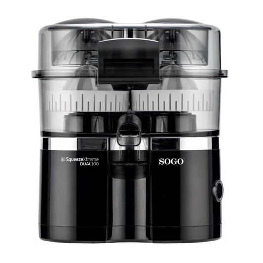 SOGO Citruspers Elektrisch XL met Automatische Lift - Sinaasappelpers / Juicer 100W - Zwart