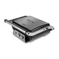 SOGO Tosti Apparaat met Temperatuurregeling - Contactgrill - 180°C Uitklapbaar - RVS